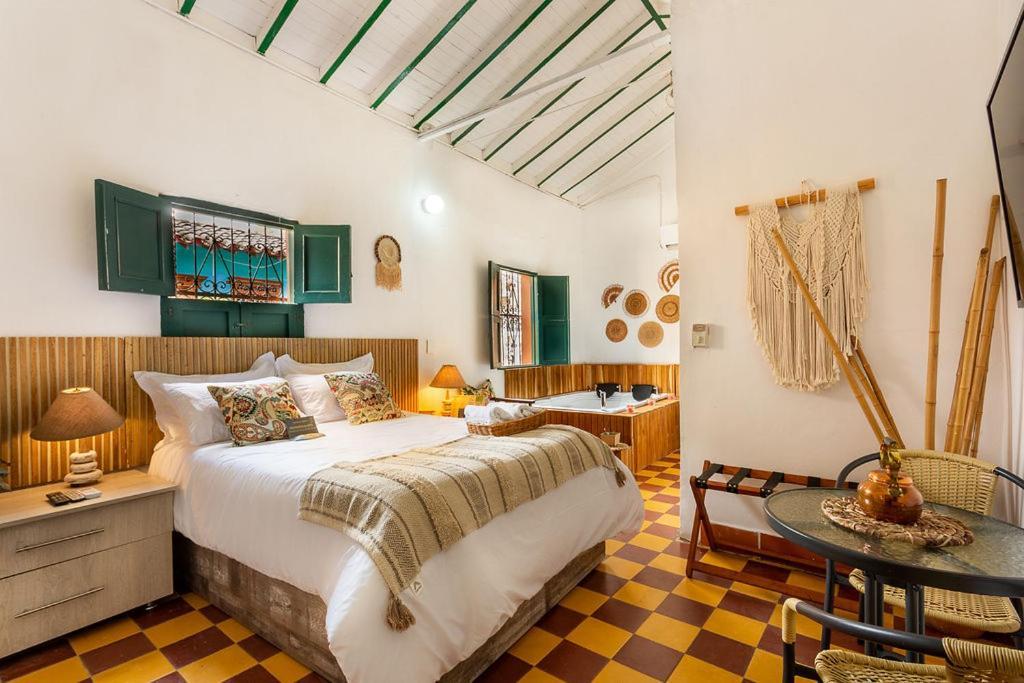 Entre Palmas Casa Hotel Santa Fe de Antioquia Exteriér fotografie
